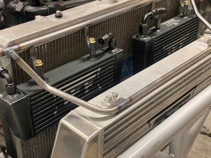 True Focus Fabrication - Universal Oil Cooler - Top Inlets