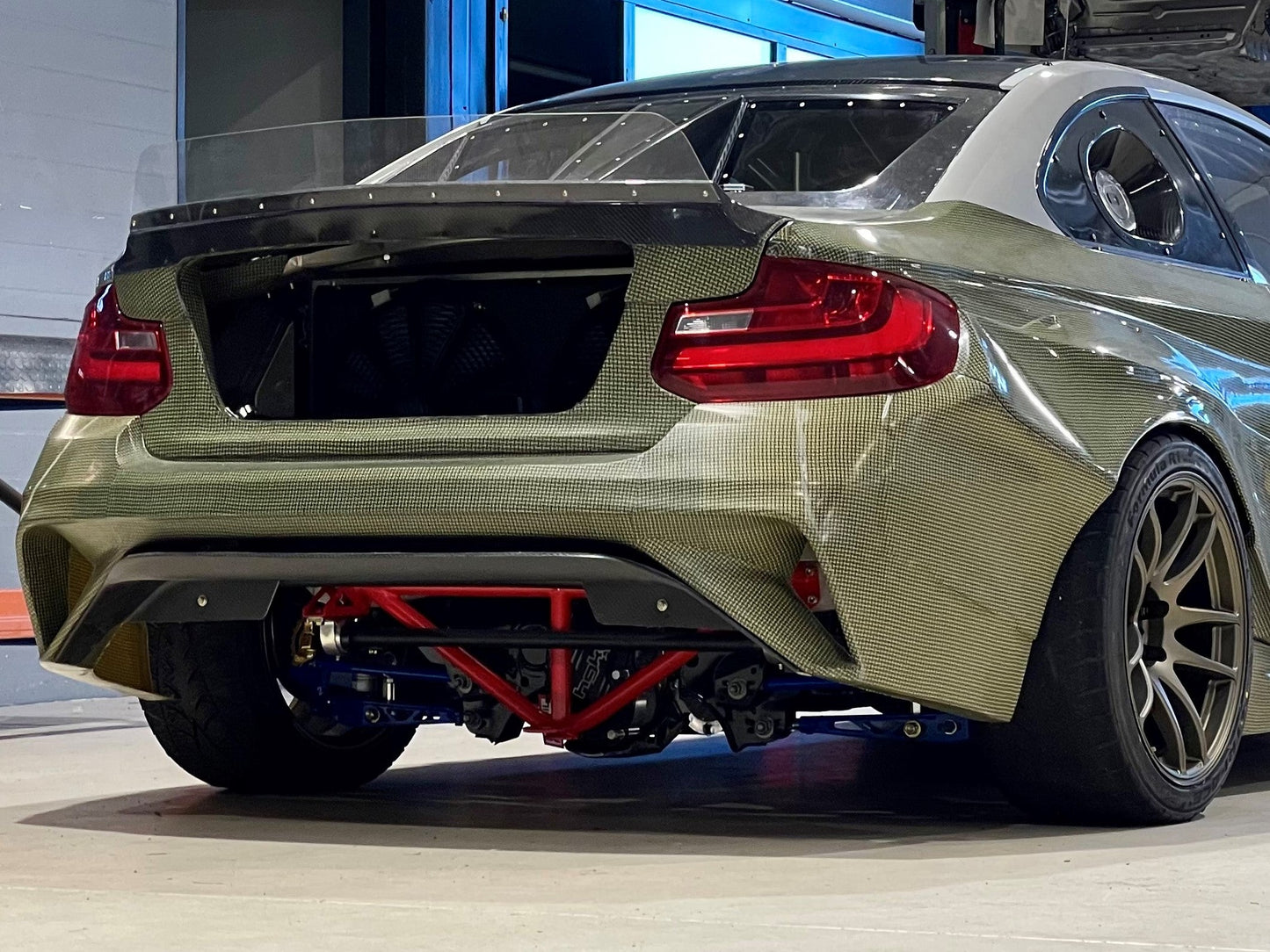 HGK Racing - BMW F22 Rear Trunk Tail Spoiler [Lexan]