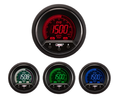 Prosport Gauges - 2-1/16" Premium Evo Electrical Exhaust Gas Temperature Gauge