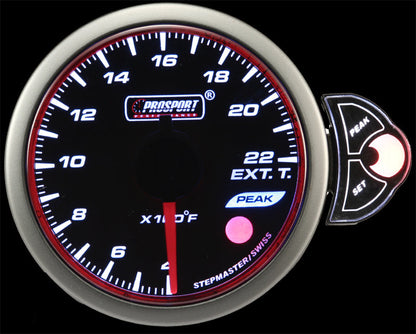 Prosport Gauges - 2-1/16" Halo-Exhaust Gas Temperature Gauge