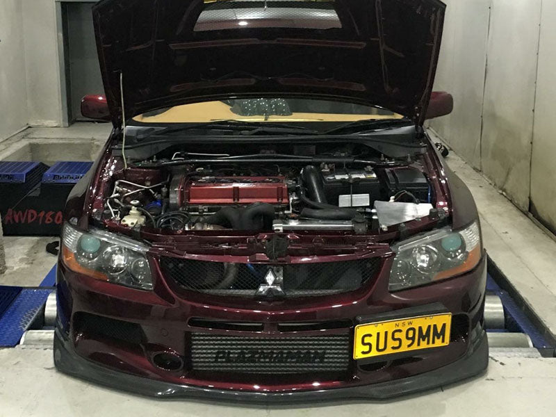 Plazmaman - Evo 7-9 RACE SPEC Swept Back Intercooler Kit