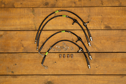 FDF Raceshop - Toyota GR86 | Subaru BRZ Extended Front + Rear Brake Line Kit (2022+)
