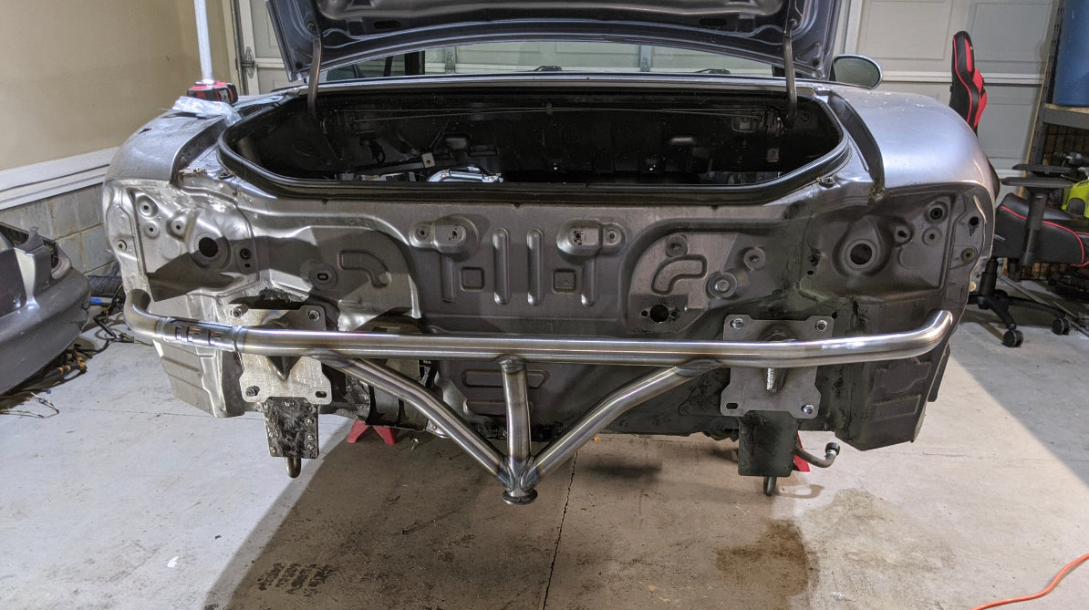 True Focus Fabrication - Mazda Miata (NB) - Rear Standard Bash Bar
