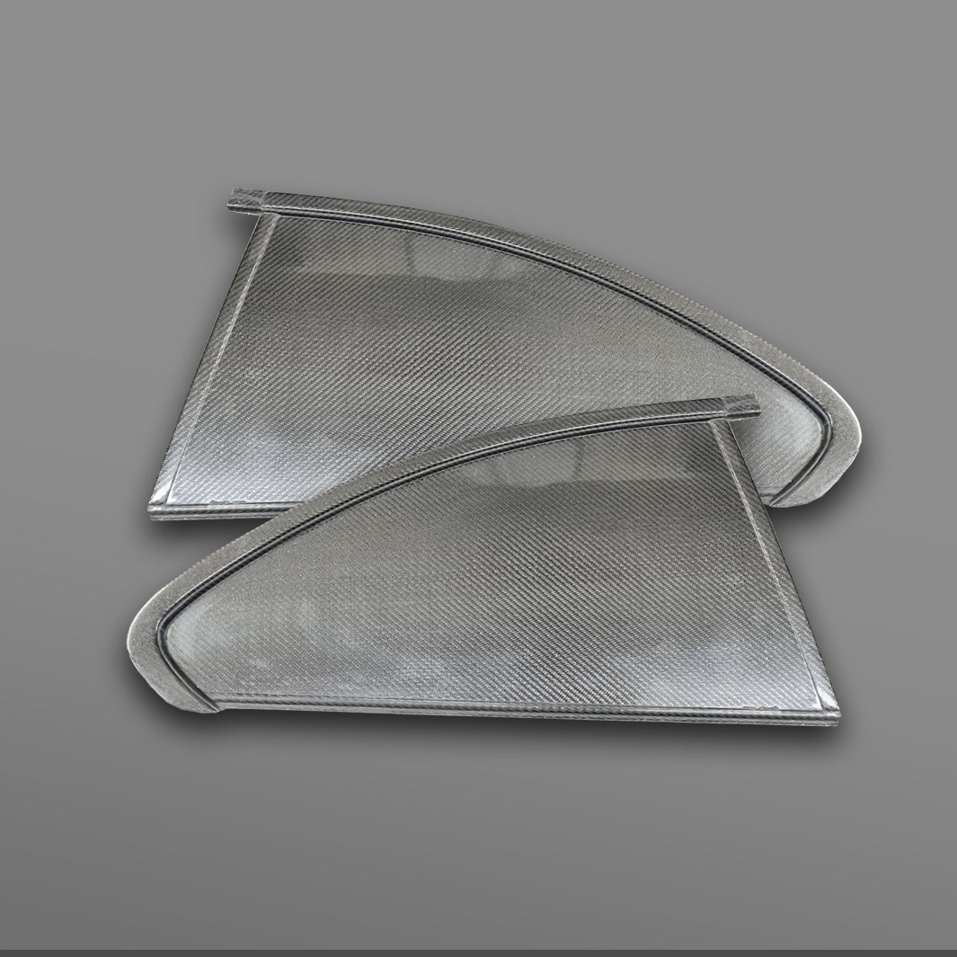 HGK Racing - BMW F22 Rear Quarter Windows [Carbon Fiber]