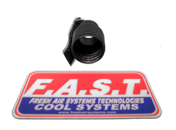 Fast Cooling -  Secured Molded Hose End – Small