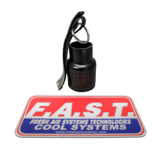 Fast Cooling -  Secured Molded Hose End – Small