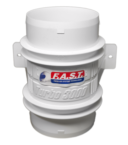 Fast Cooling -  FAST Inline Body/Brake Blower, 3 inch