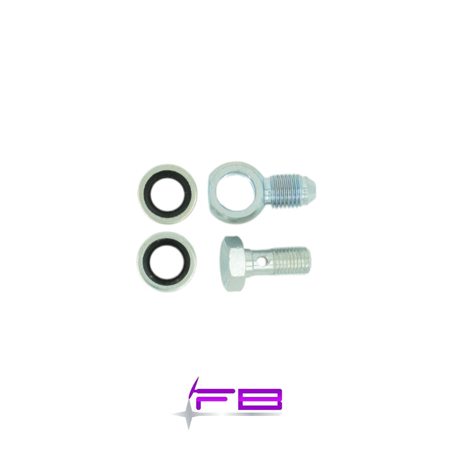 3/8"-24 to AN Banjo Fitting Kit