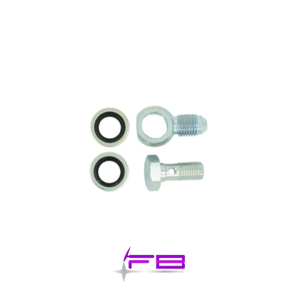 3/8"-24 to AN Banjo Fitting Kit