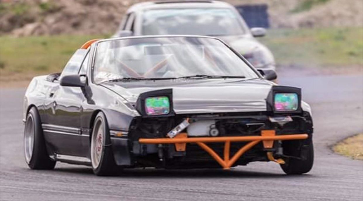 True Focus Fabrication - Mazda RX-7 FC - Front Standard Bash Bar