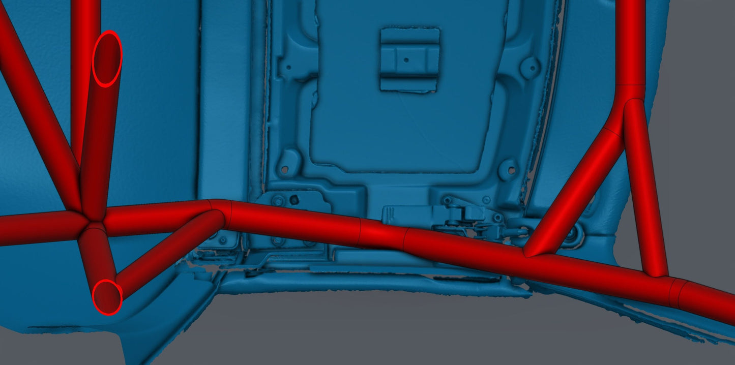 CAGEKITS - RX7 FC Vert Drift Spec Roll Cage Kit
