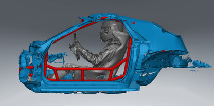 CAGEKITS - RX7 FC Vert Drift Spec Roll Cage Kit