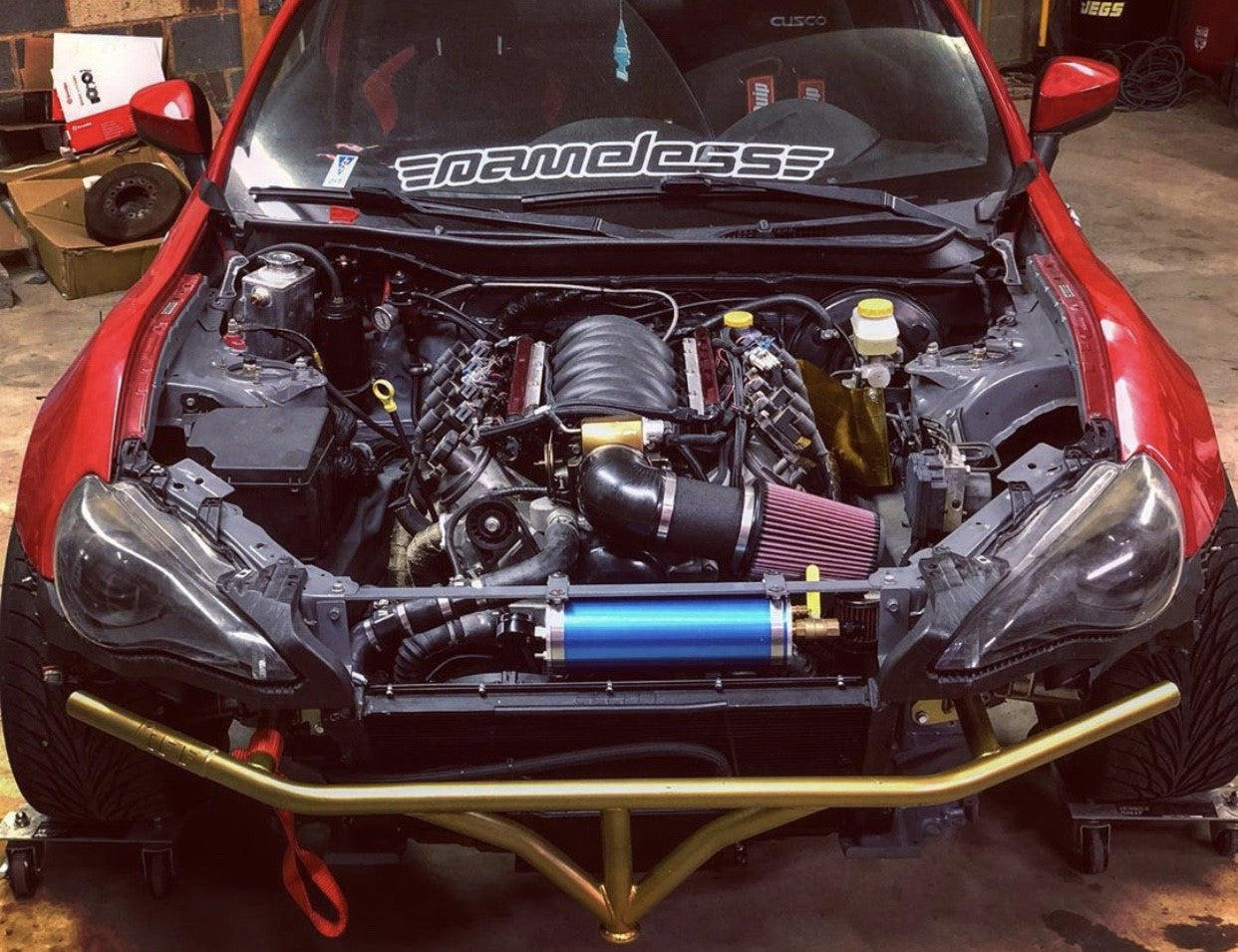 True Focus Fabrication - Scion FR-S / Subaru BRZ / Toyota GT86 - Front Standard Bash Bar