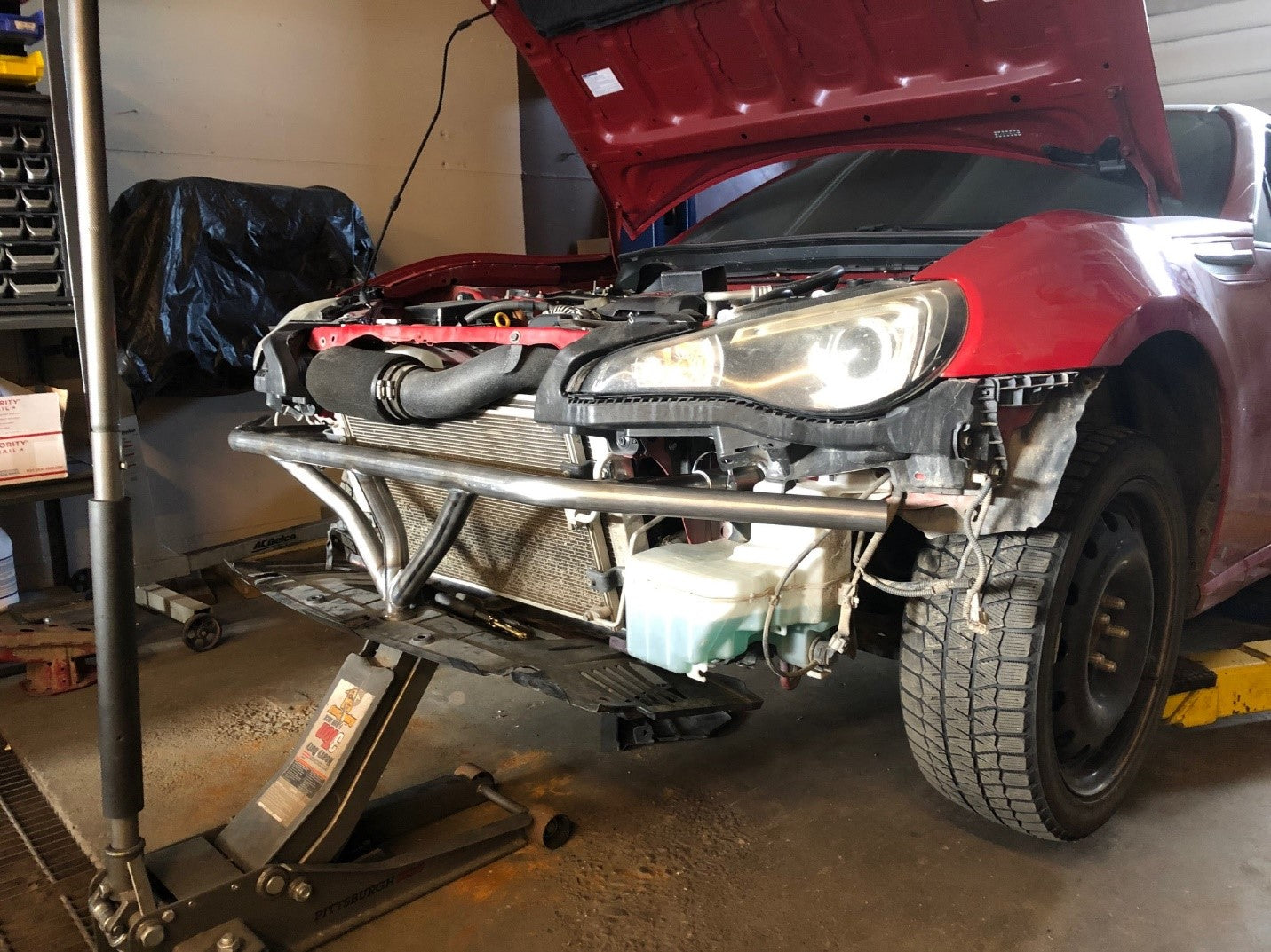 True Focus Fabrication - Scion FR-S / Subaru BRZ / Toyota GT86 - Front Standard Bash Bar