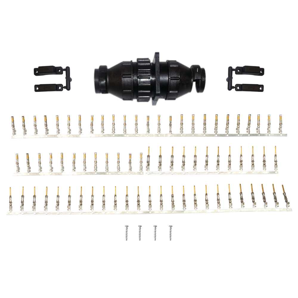 FuelTech 37-Way AMP CPC Connector Kit with Gold Plated Terminals