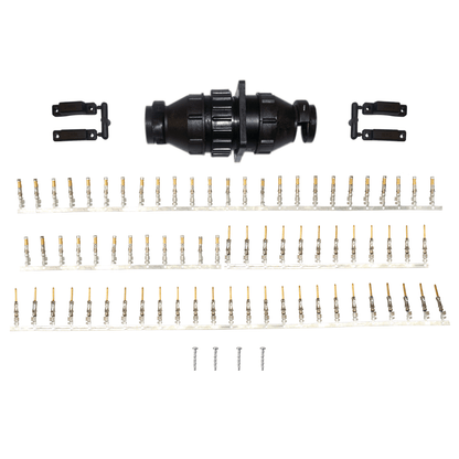 FuelTech 37-Way AMP CPC Connector Kit with Gold Plated Terminals