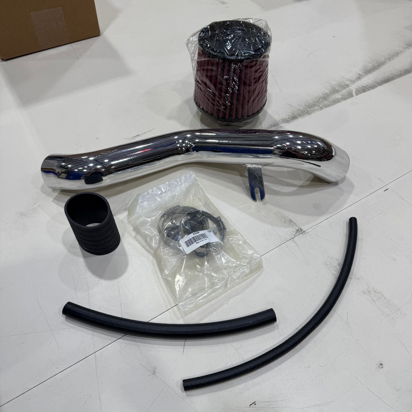 [GARAGE SALE] -  AEM 88-91 Civic EX/SI CRX SI Polished Short Ram Intake