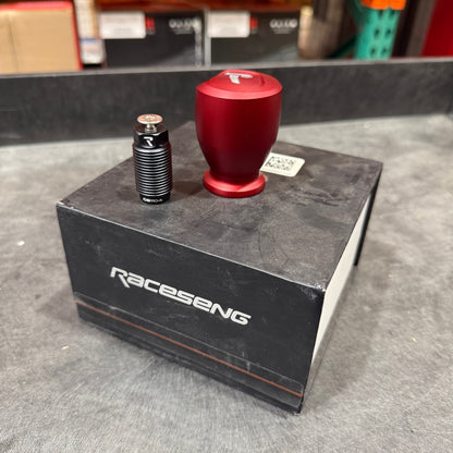 [GARAGE SALE] -  RACESENG APEX R SHIFT KNOB - M10X1.25MM ADAPTER - RED
