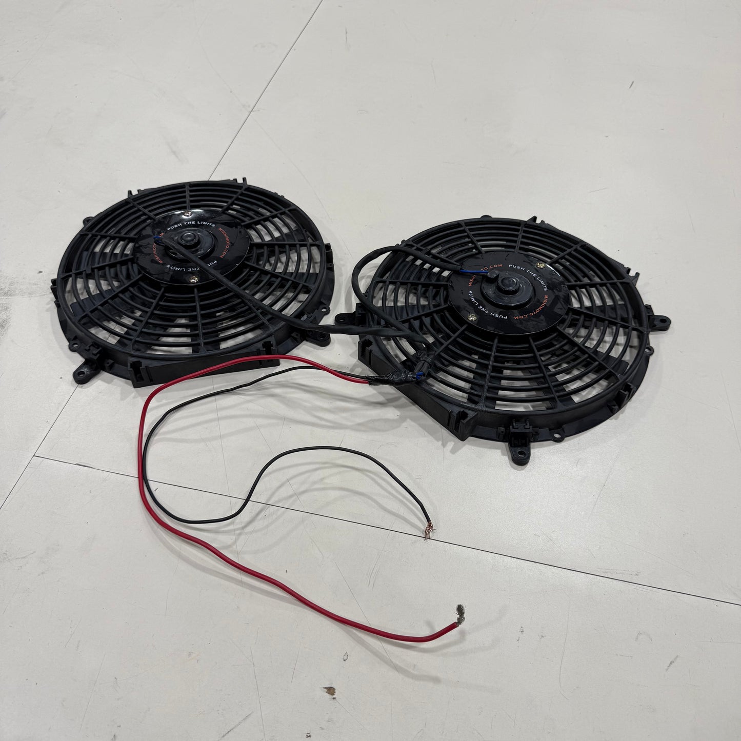 [GARAGE SALE] - Mishimoto 12 Inch Electric Fan 12V (PAIR)