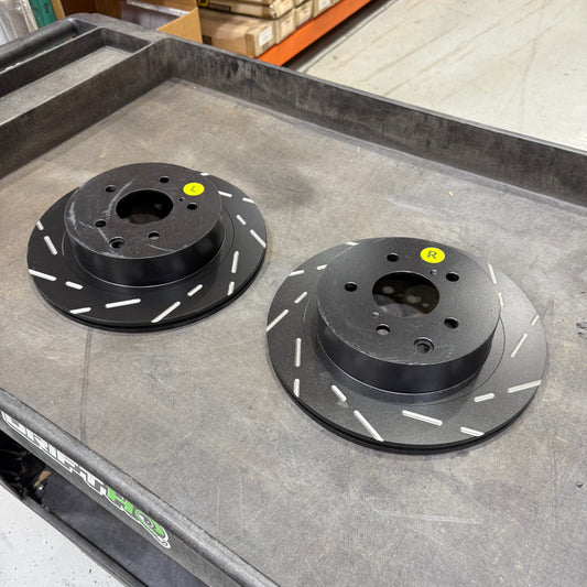 [GARAGE SALE] - EBC 89-94 Nissan Skyline (R32) 2.0 Turbo GTS USR Slotted Rear Rotors