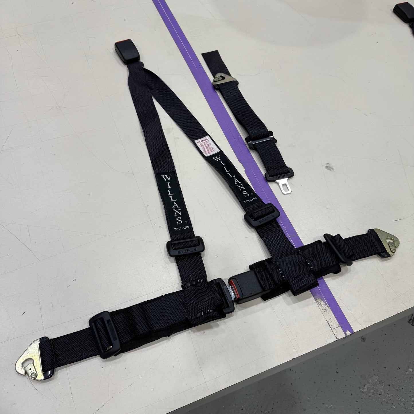 [GARAGE SALE] - Willans 3 Point Harness Pair
