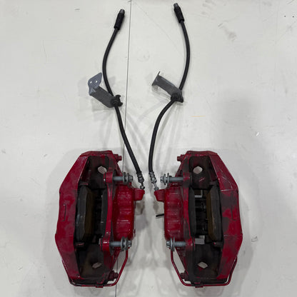 [GARAGE SALE] - 20 21 22 23 Toyota Supra Front Left Right Brembo Brake Caliper Set Red 1565 OEM