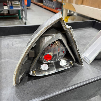 [GARAGE SALE] - Tail Lamp For MITSUBISHI CK4 Year 1999 F Style Millennium White Color By KS