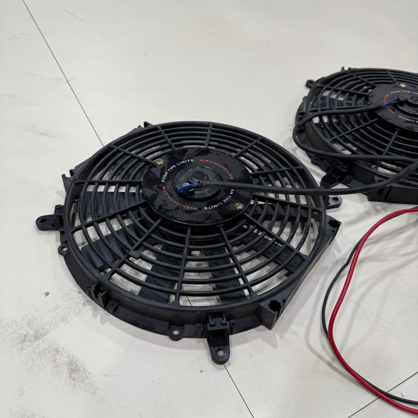 [GARAGE SALE] - Mishimoto 12 Inch Electric Fan 12V (PAIR)