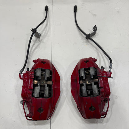 [GARAGE SALE] - 20 21 22 23 Toyota Supra Front Left Right Brembo Brake Caliper Set Red 1565 OEM