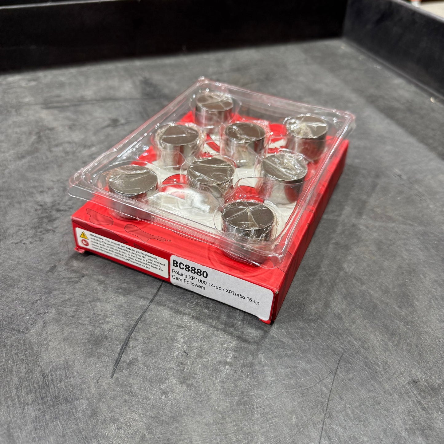 [GARAGE SALE] - Brian Crower Intake / Exhaust 31.15mm Lifter Buckets - Polaris XP1000 / XPTurbo / XP900