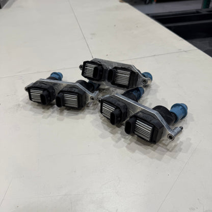 [GARAGE SALE] - NGK U5183 (48658) Coil-On-Plug Ignition Coil + MAP 2JZ Coil Pack Brackets for GM Truck Coils | Toyota 1JZ & 2JZ Engines (2JZ-CPB)