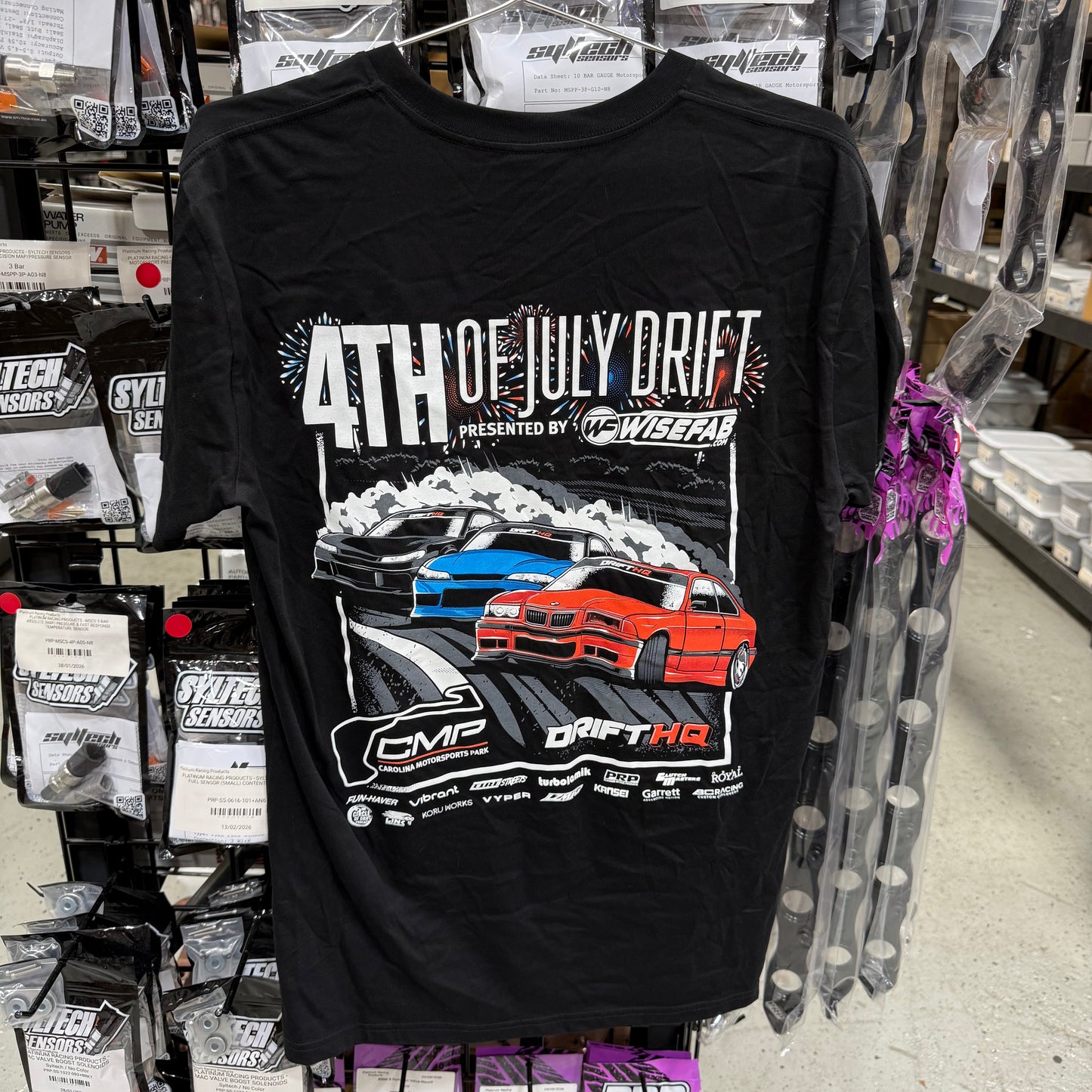 [GARAGE SALE] - Drift HQ - 4th Of July Drift - Event T-Shirt 2025 - Medium