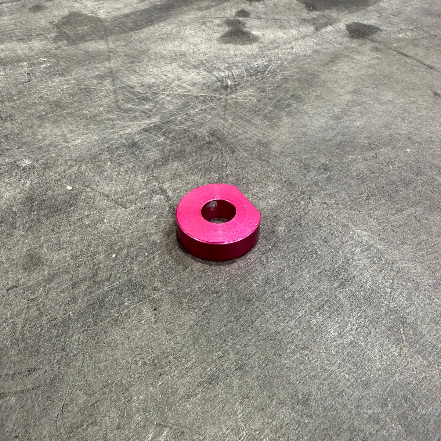 [GARAGE SALE] - BWR Front Tow Hook. Made in USA CNC Billet Aluminium, Comes with bolts and nuts (PINK)