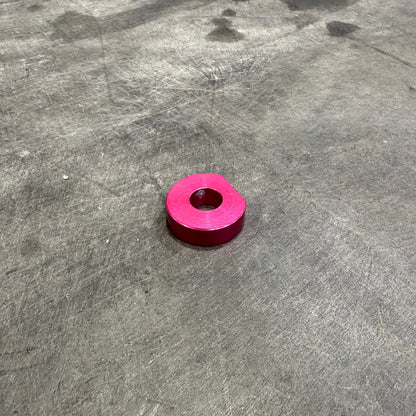 [GARAGE SALE] - BWR Front Tow Hook. Made in USA CNC Billet Aluminium, Comes with bolts and nuts (PINK)