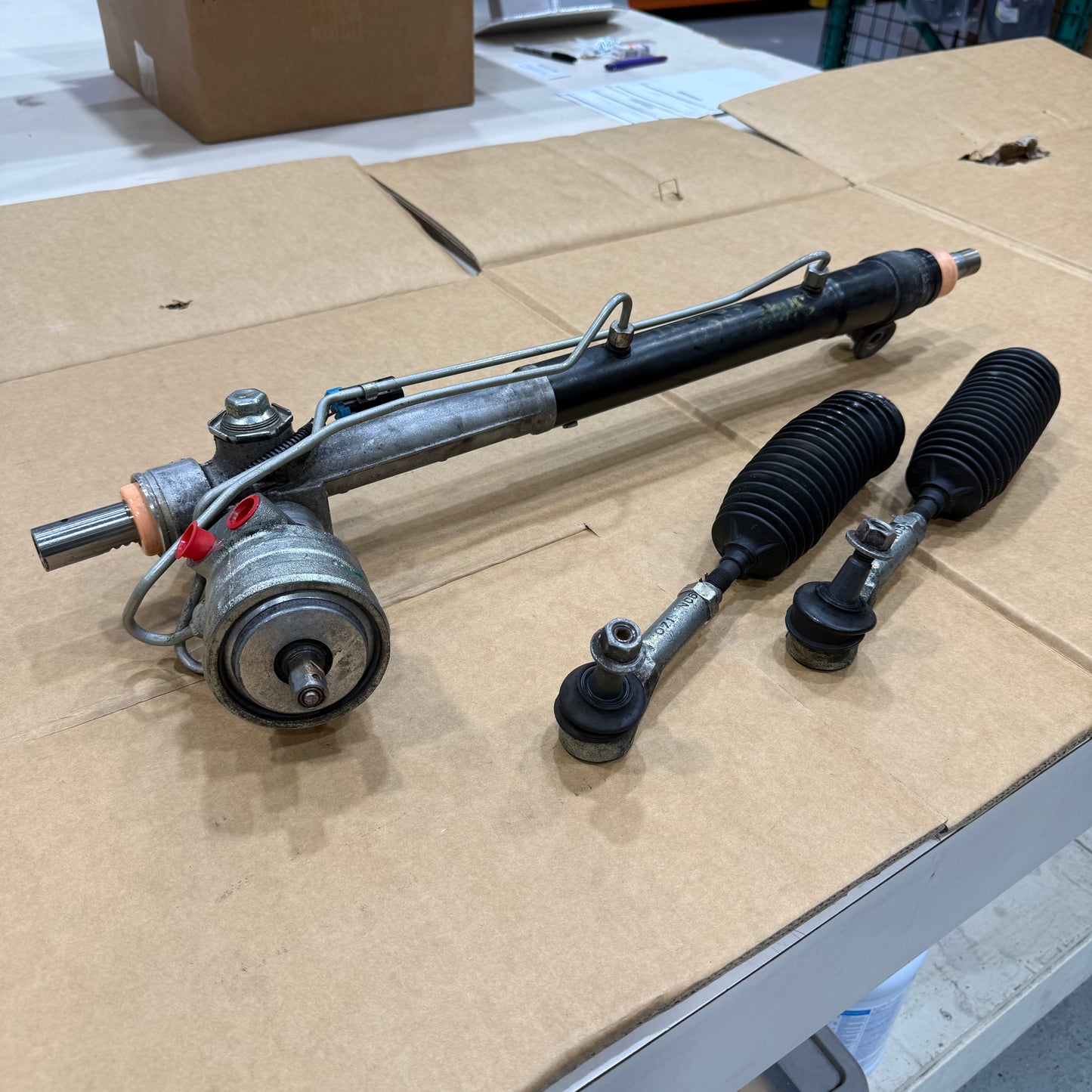 [GARAGE SALE] - USED Chevrolet Corvette C6 Steering Rack Assembly with Tie Rods