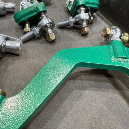 [GARAGE SALE] - FDF Raceshop - Nissan 350Z/ Infiniti G35 Mild Mantis Angle Kit - FDF Green / No Offset Rack Spacer / Include ON-CAR Adjustable Upper Control Arms