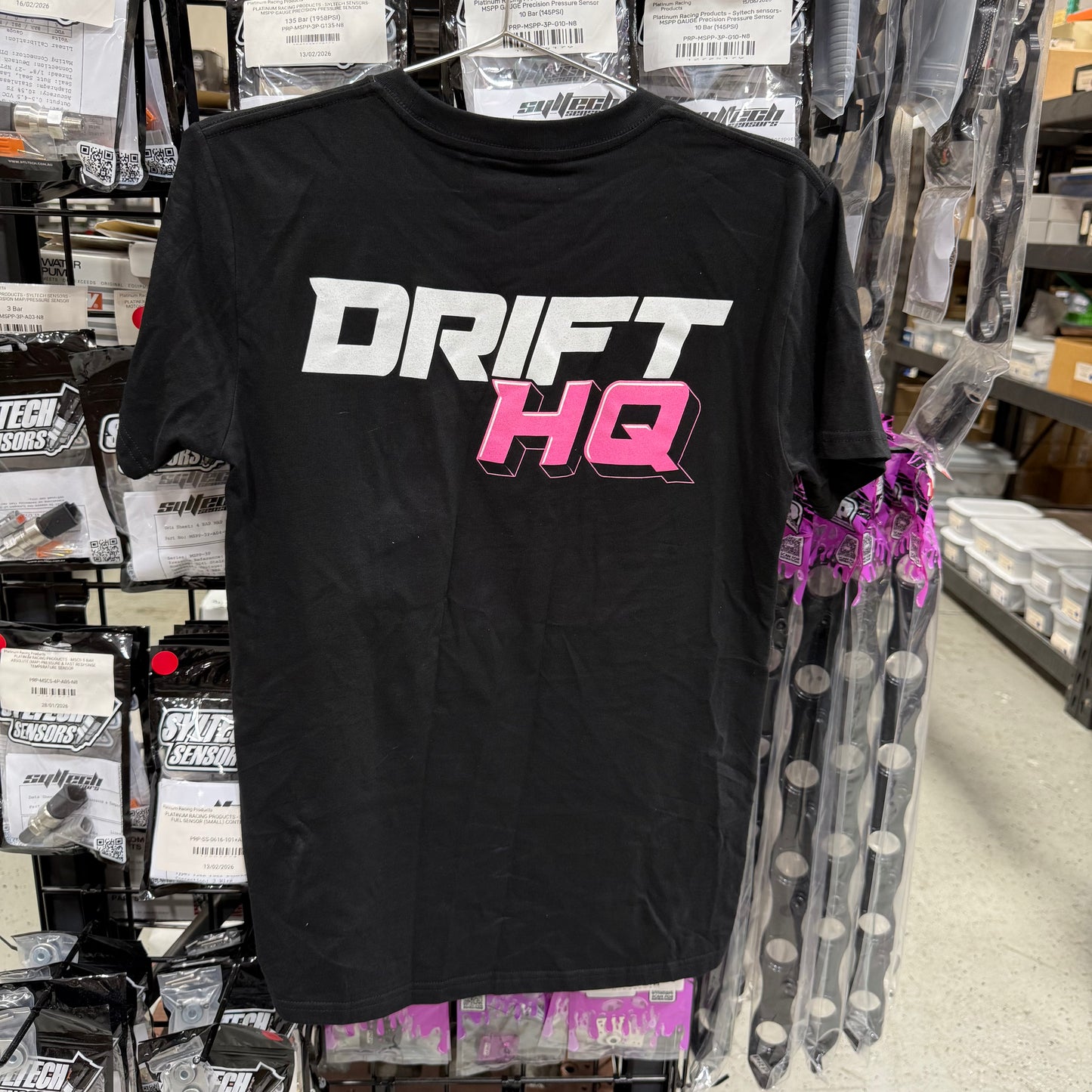 [GARAGE SALE] - Drift HQ - Pink Logo T-Shirt - Small