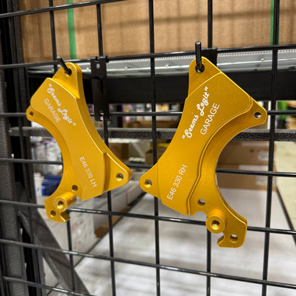[GARAGE SALE] - SLG - BMW E46 Wilwood Dual Caliper Bracket & Kits - 330 - BRACKETS ONLY