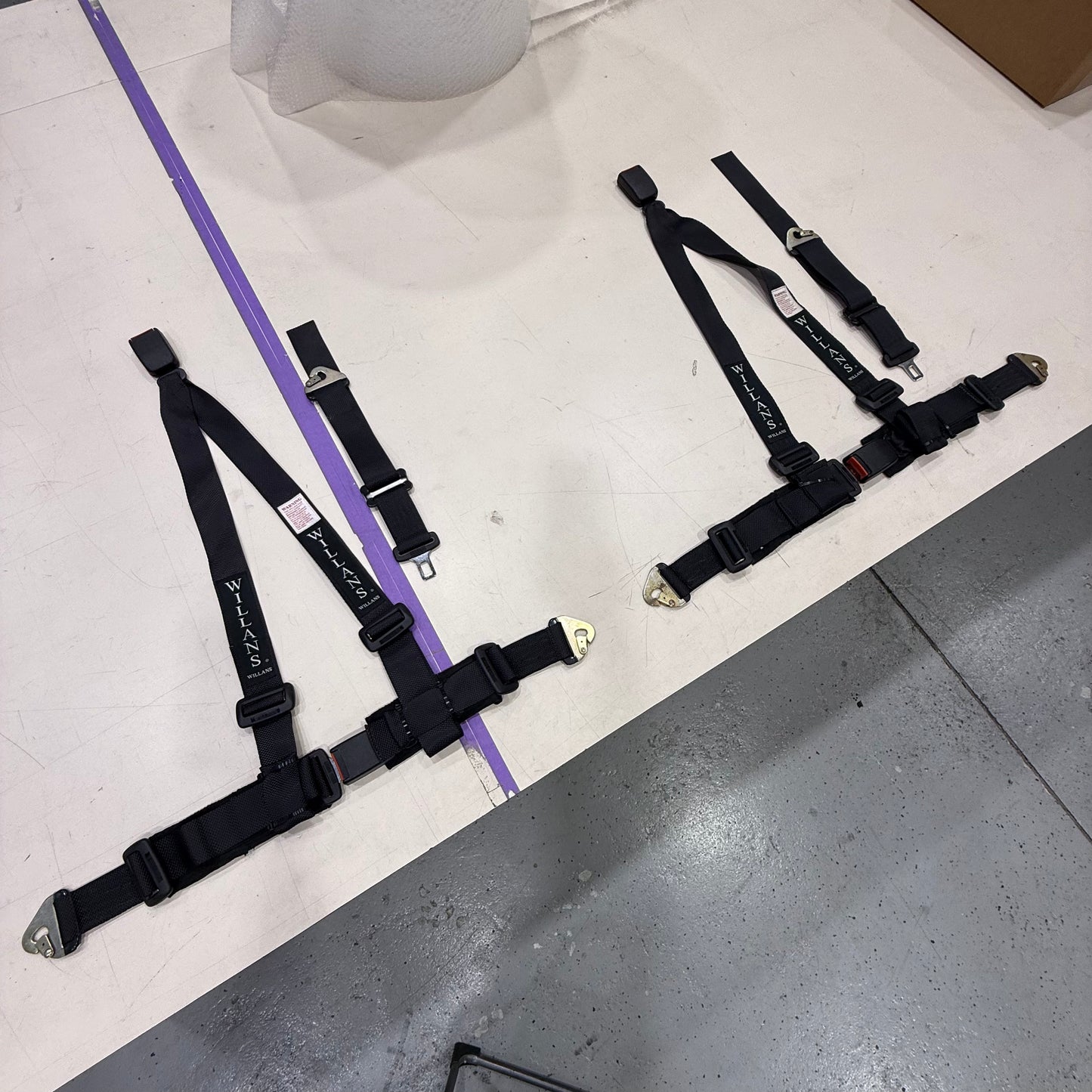 [GARAGE SALE] - Willans 3 Point Harness Pair
