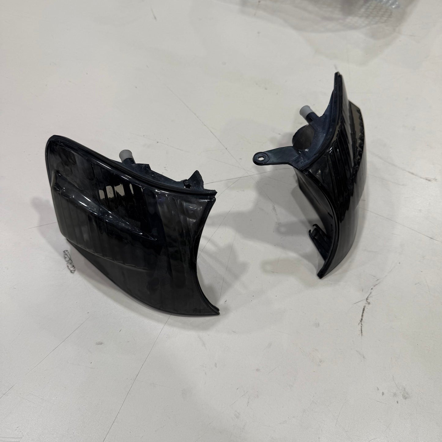 [GARAGE SALE] - Clear World Front Crystal Corner Lamp Set Smoked - JZX100 Chaser