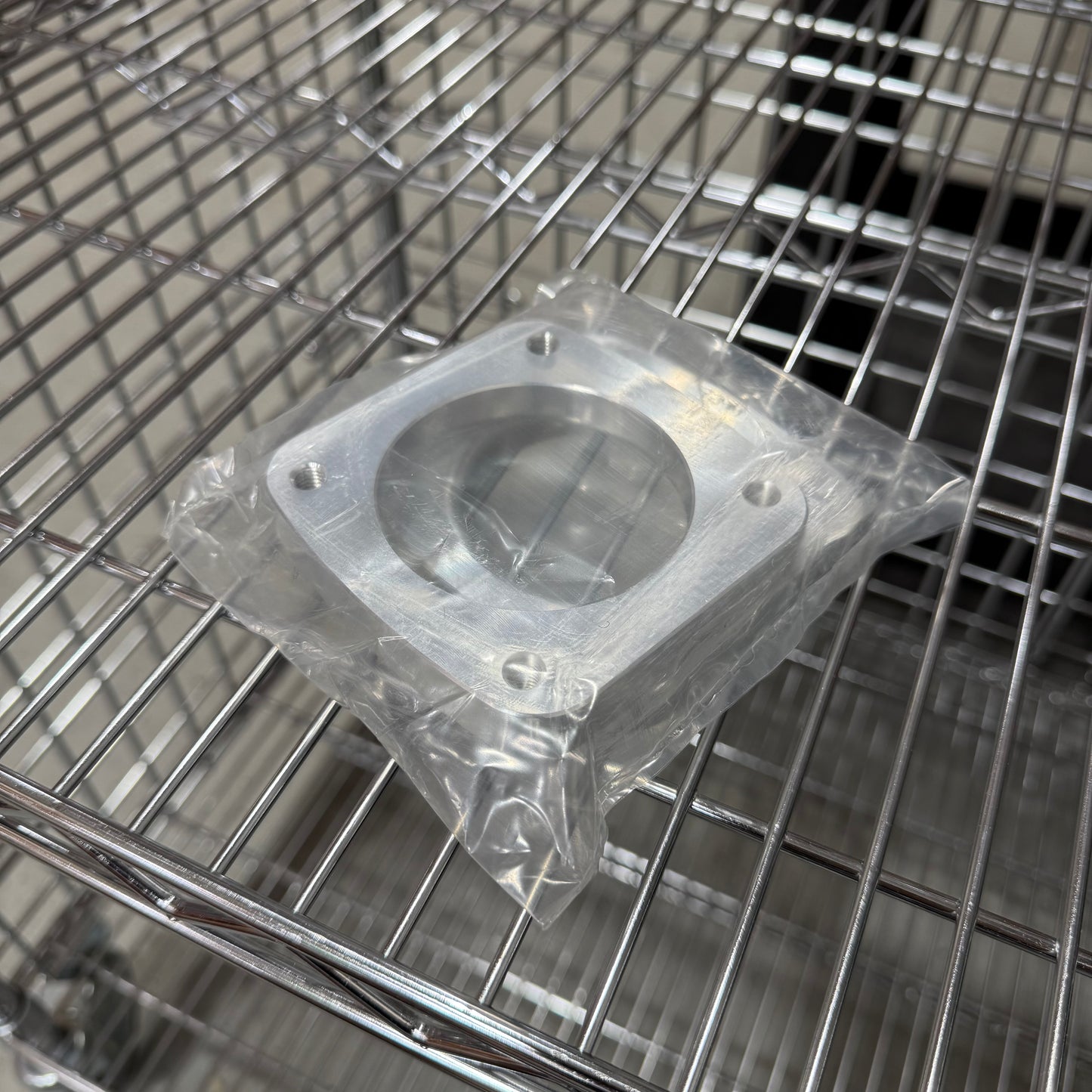 [GARAGE SALE] - Plazmaman Throttle Body Weld on Flanges - Plazmaman 72mm