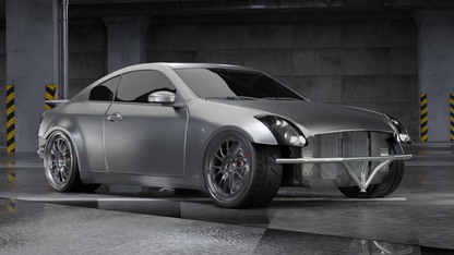 True Focus Fabrication - Infiniti G35 - Front Standard Bash Bar
