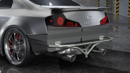 True Focus Fabrication - Infiniti G35 Coupe - Rear Standard Bash Bar