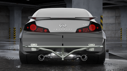 True Focus Fabrication - Infiniti G35 Coupe - Rear Standard Bash Bar