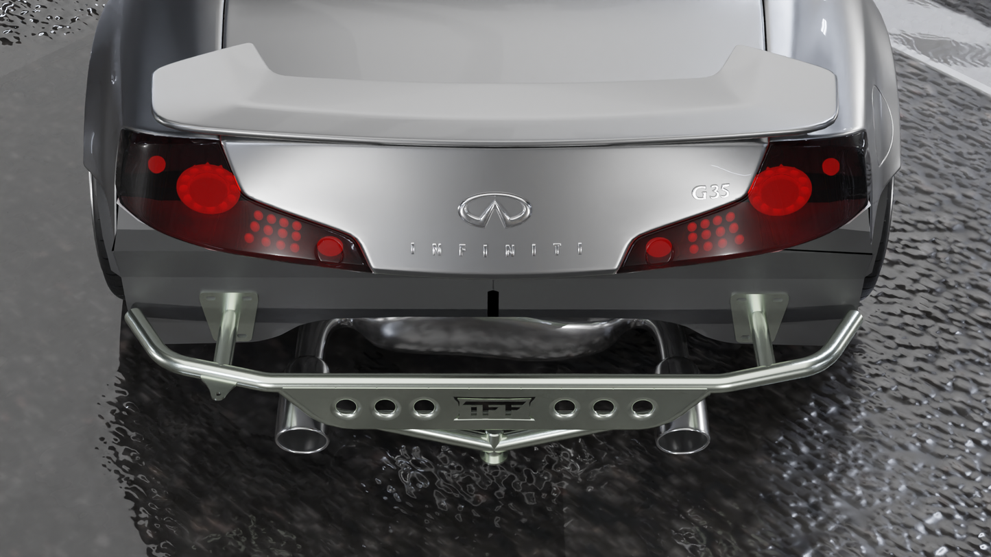 True Focus Fabrication - Infiniti G35 - Street Shark Rear Bash Bar