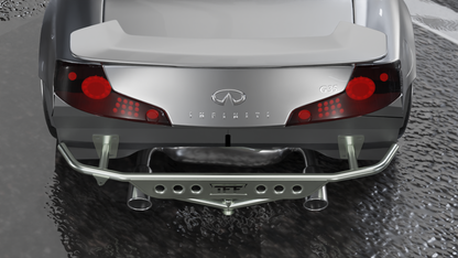 True Focus Fabrication - Infiniti G35 - Street Shark Rear Bash Bar