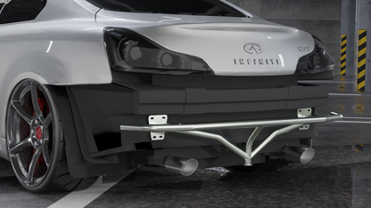 True Focus Fabrication - Infiniti G37 Coupe - Rear Standard Bash Bar