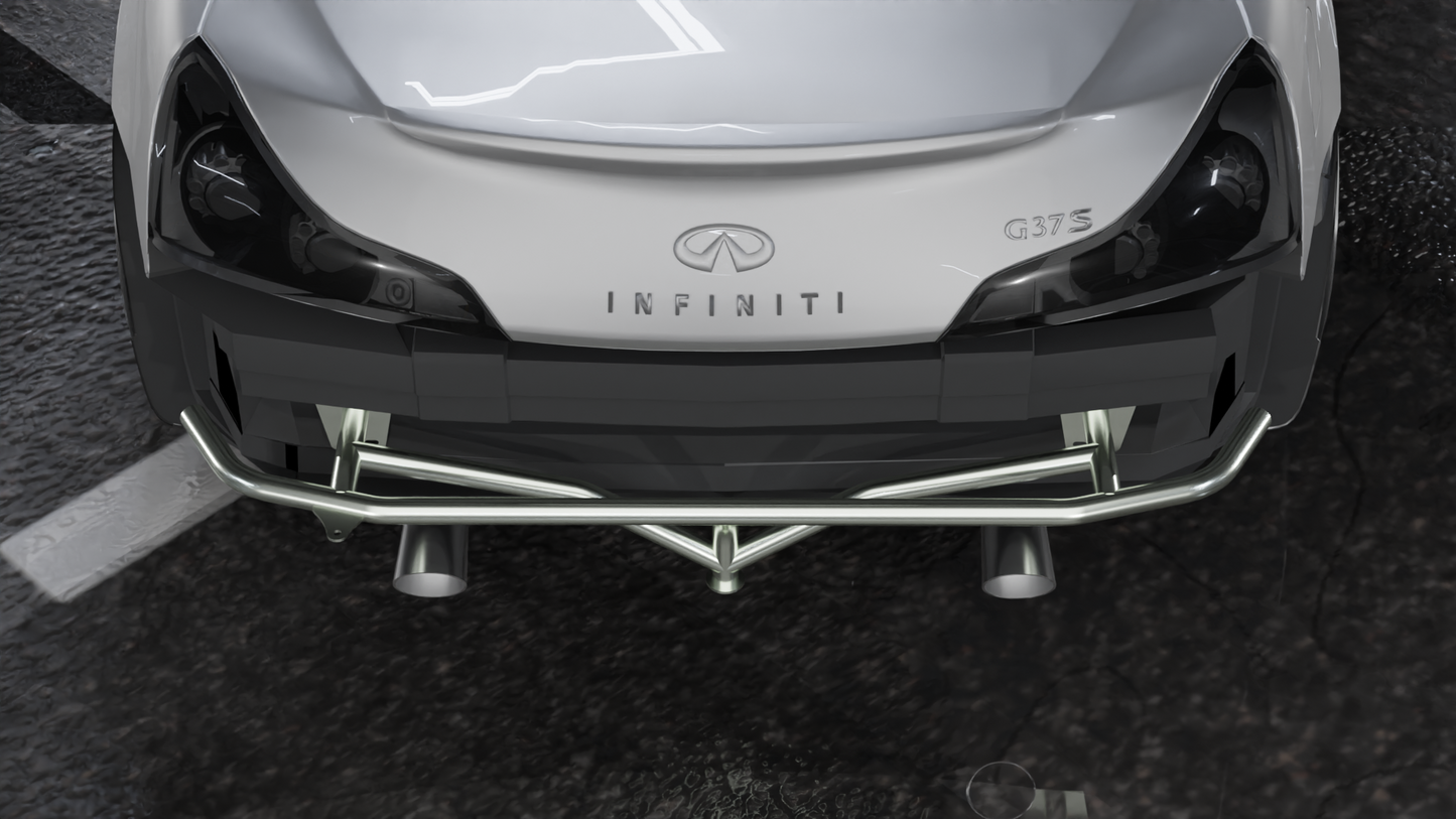 True Focus Fabrication - Infiniti G37 Coupe - Rear Standard Bash Bar