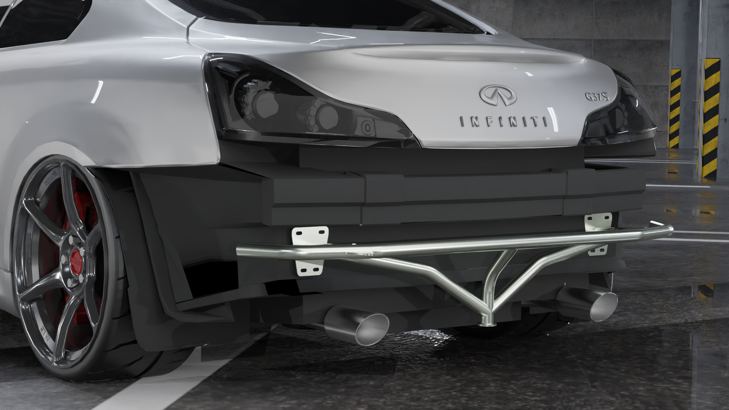 True Focus Fabrication - Infiniti G37 Coupe - Rear Standard Bash Bar