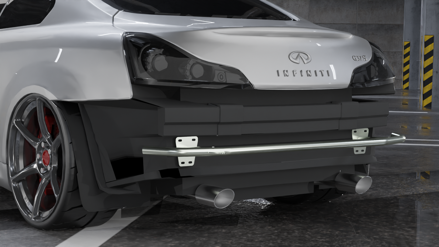 True Focus Fabrication - Infiniti G37 Coupe - Rear Standard Bash Bar